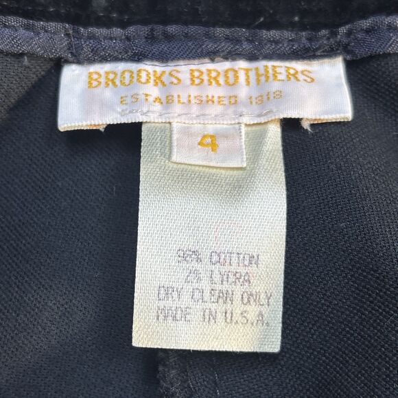 Vintage Brooks Brothers Velvet Equestrian Pants With Stirrups Size 4 - Picture 2 of 10